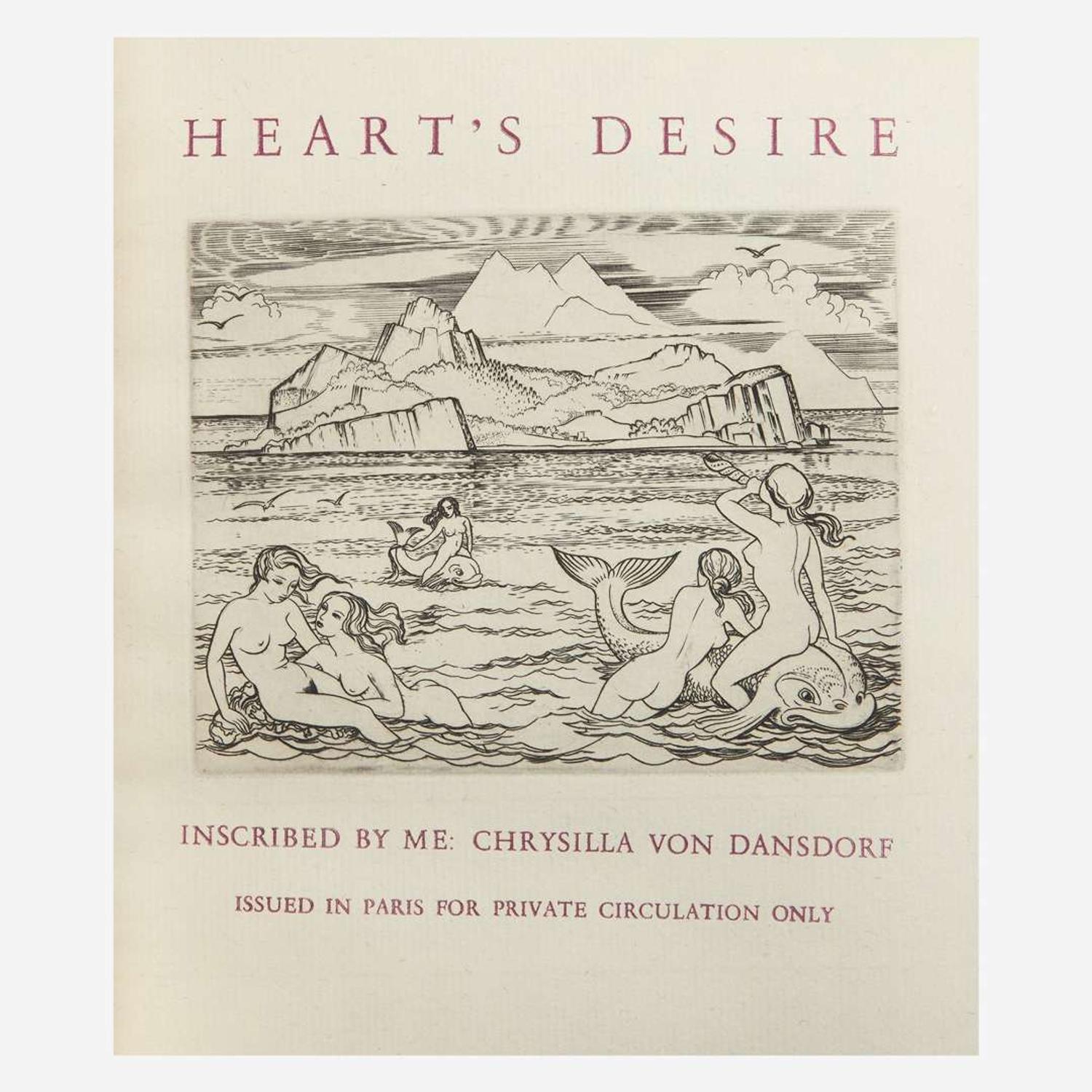 [Children's & Illustrated] [Wright, John Buckland] Dansdorf, Chrysilla von (Christopher Sandford) Heart's Desire