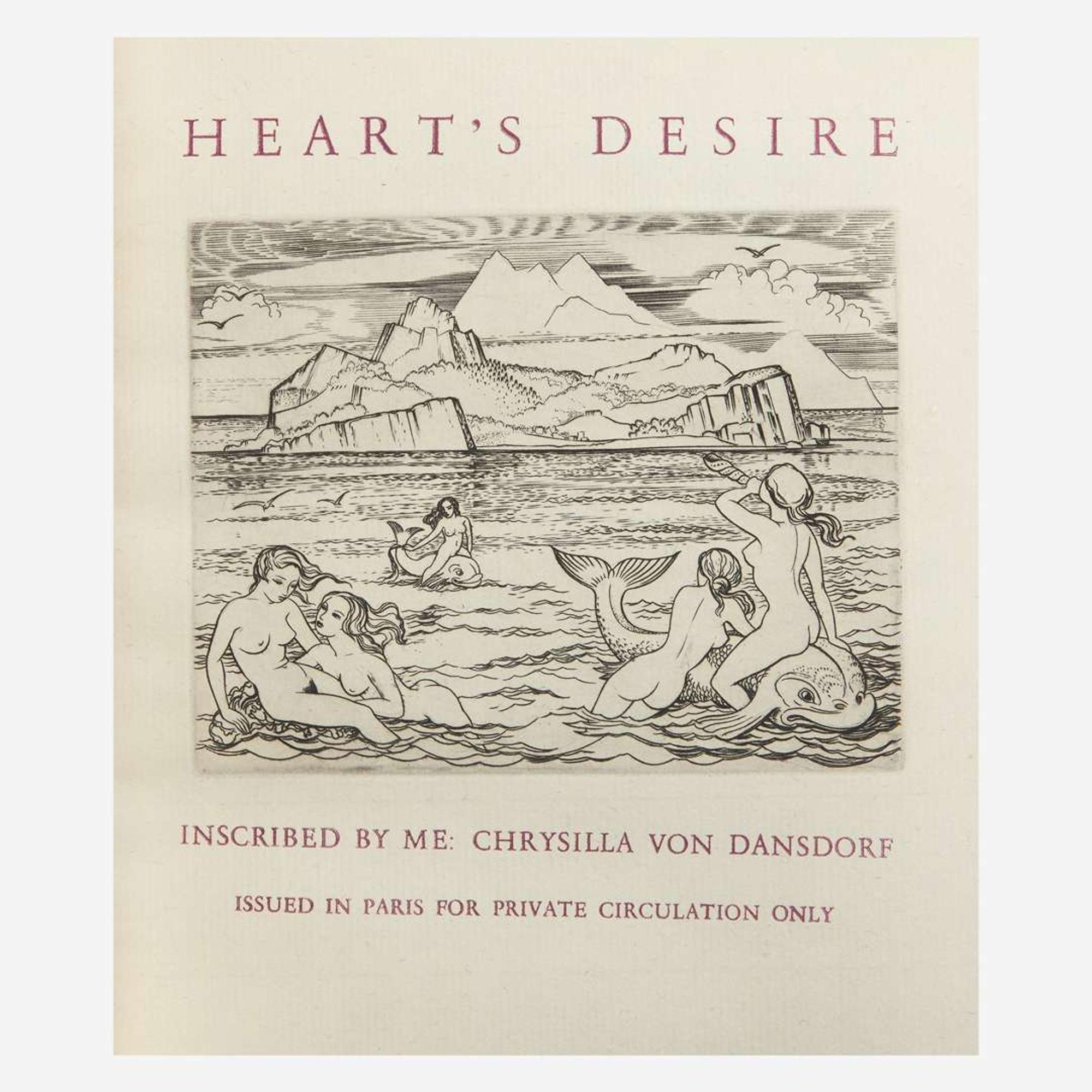 [Children's & Illustrated] [Wright, John Buckland] Dansdorf, Chrysilla von (Christopher Sandford) Heart's Desire