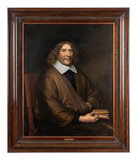 Portrait of a Man Holding a Book