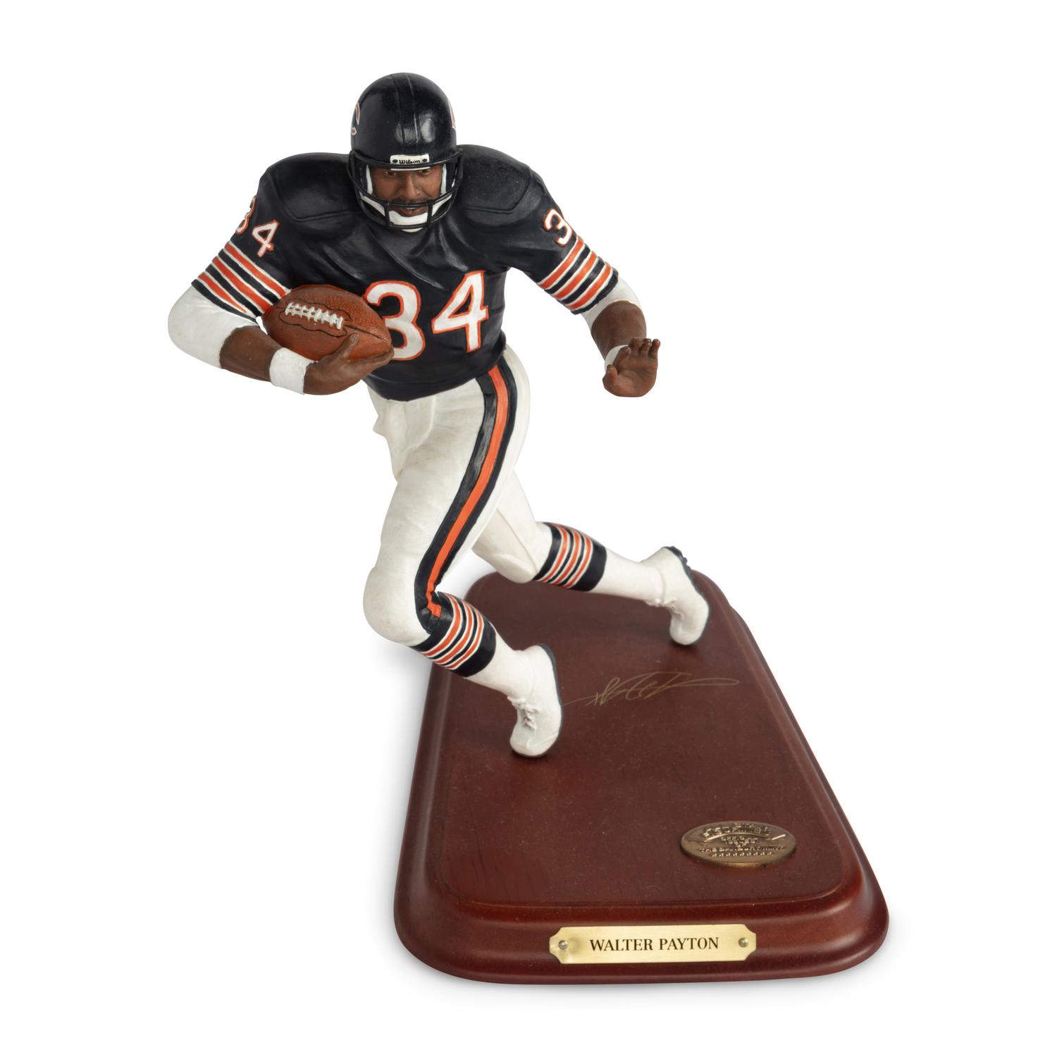 A Walter Payton Signed Autograph Football (Beckett Authentication Services Letter)