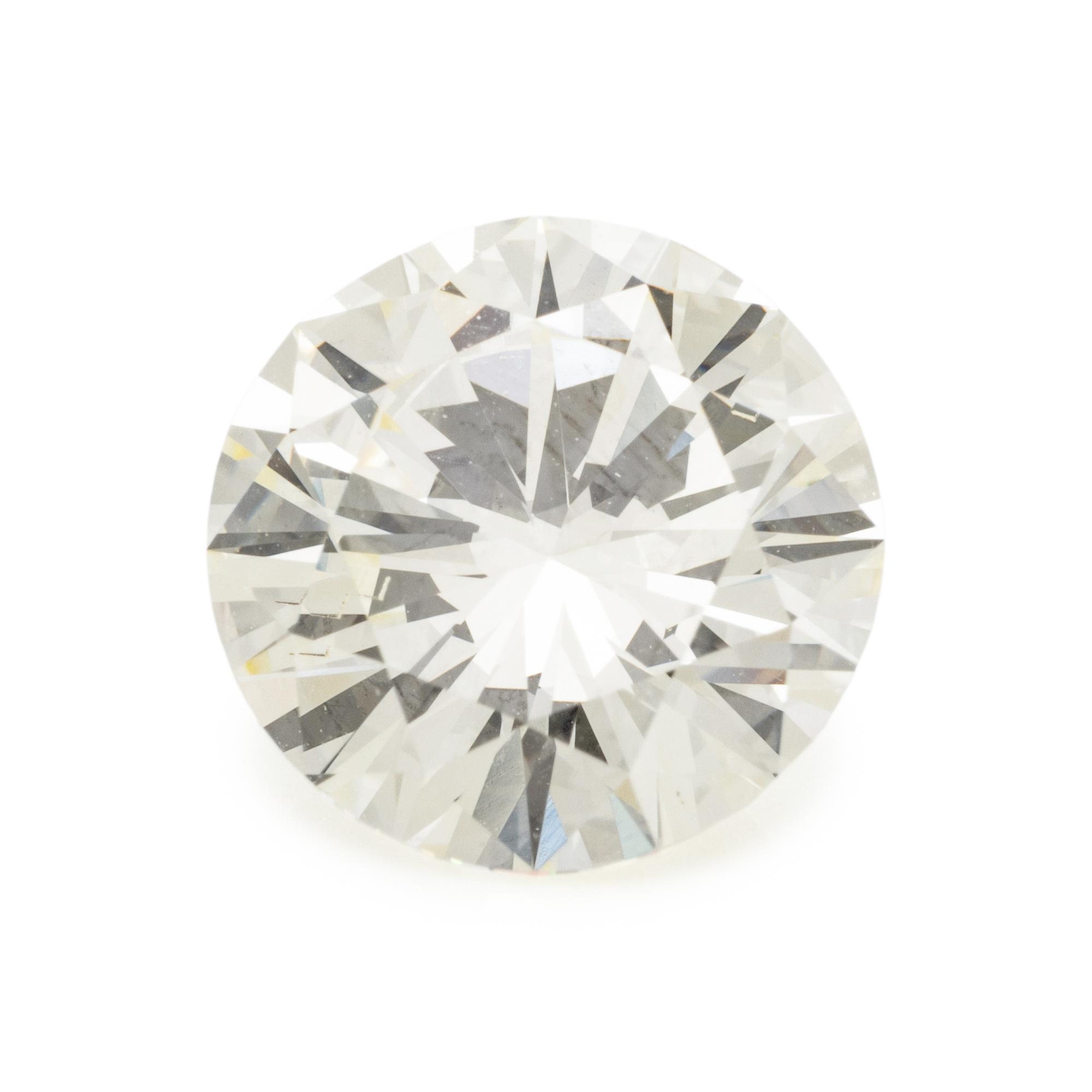 2.19 CARAT ROUND BRILLIANT CUT DIAMOND