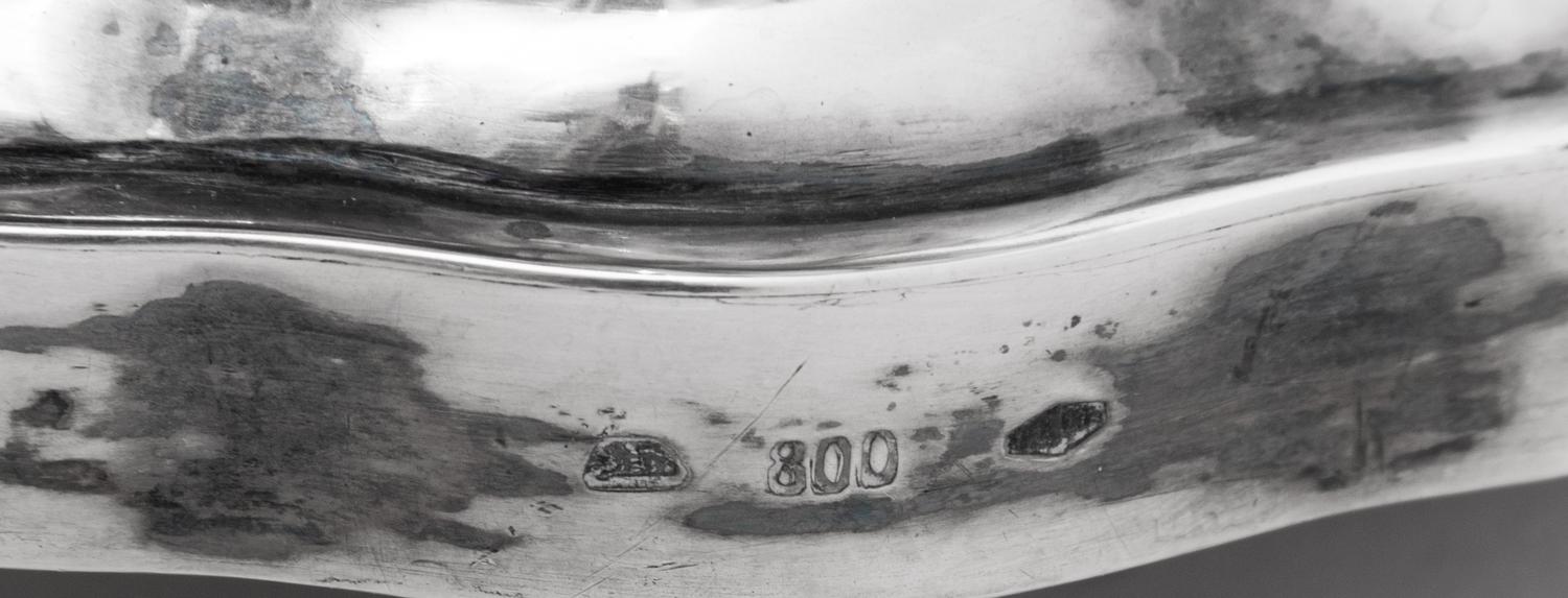 An Eastern European Silver Vase