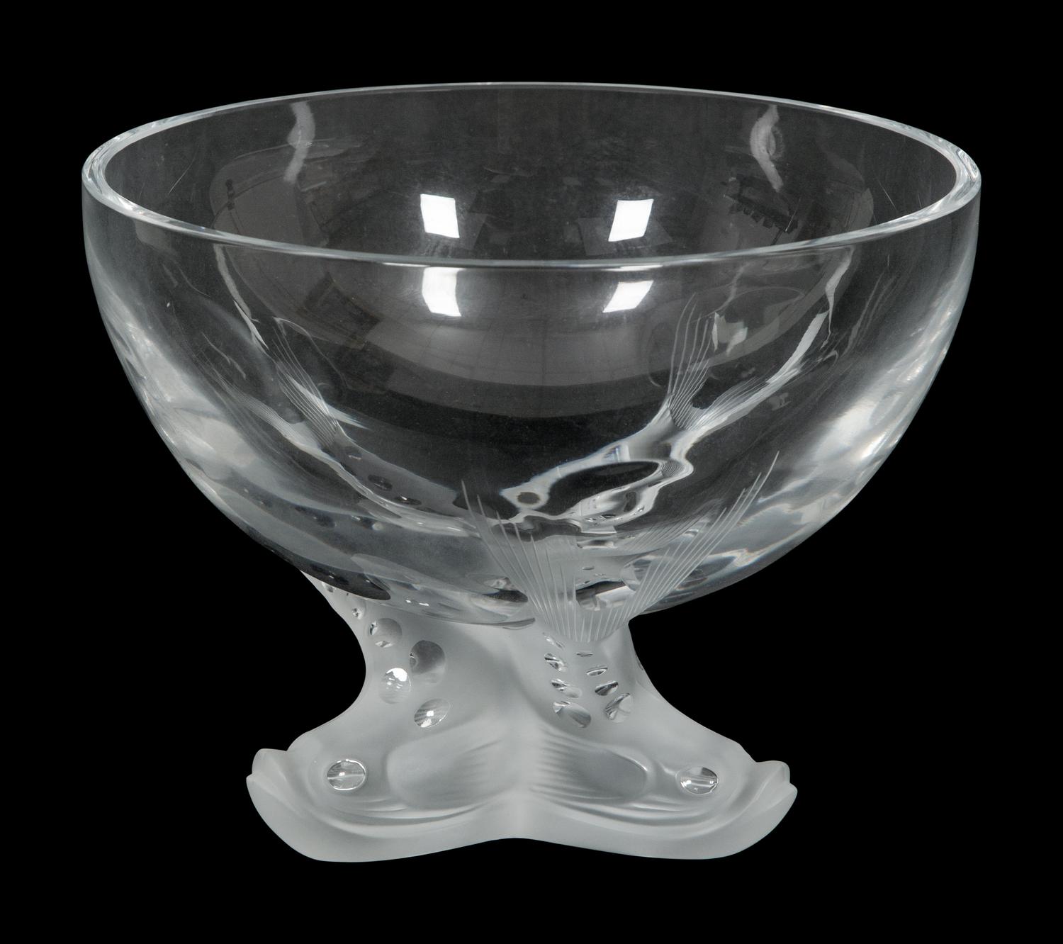 A Lalique Igor Caviar Bowl