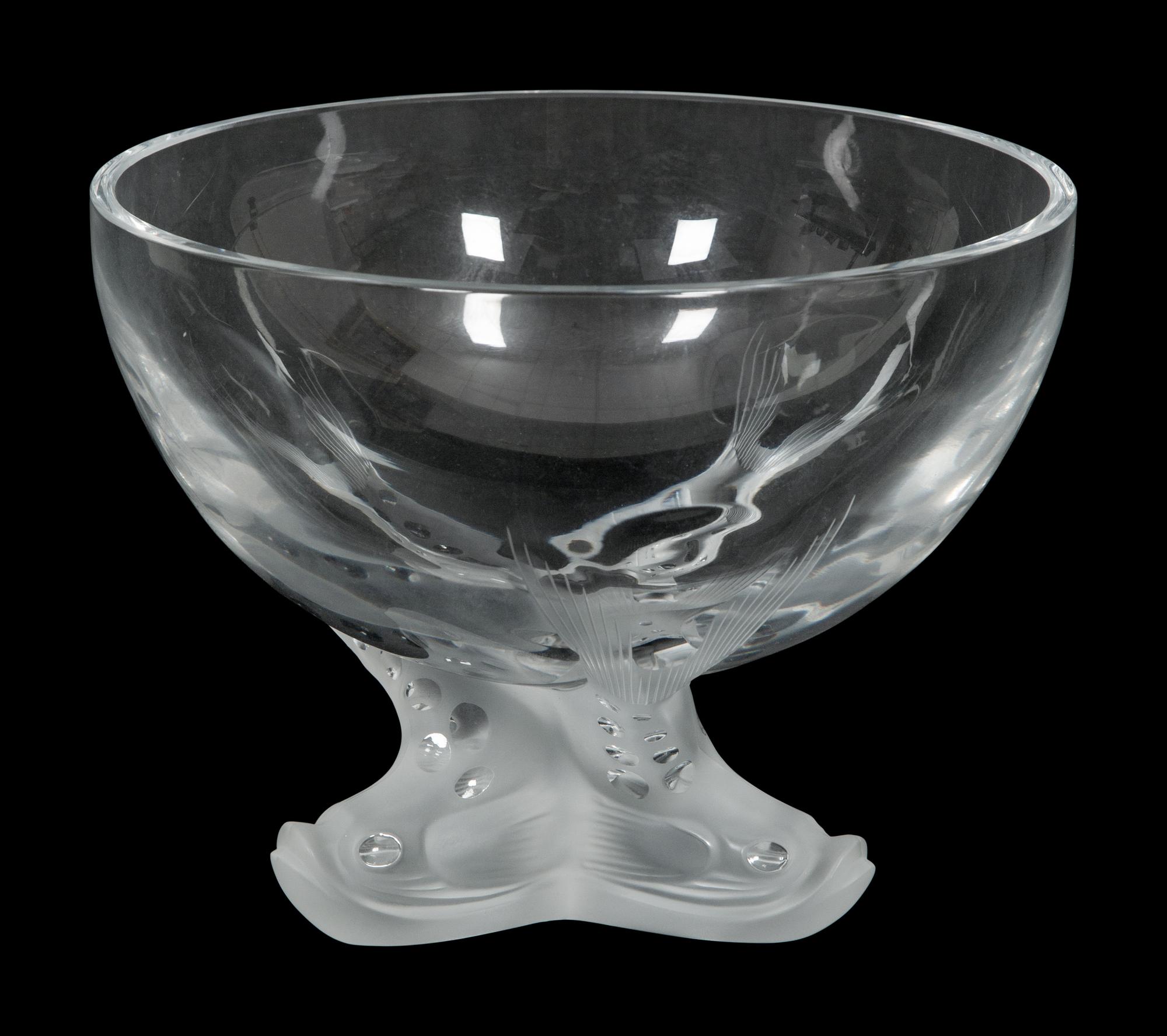 A Lalique Igor Caviar Bowl