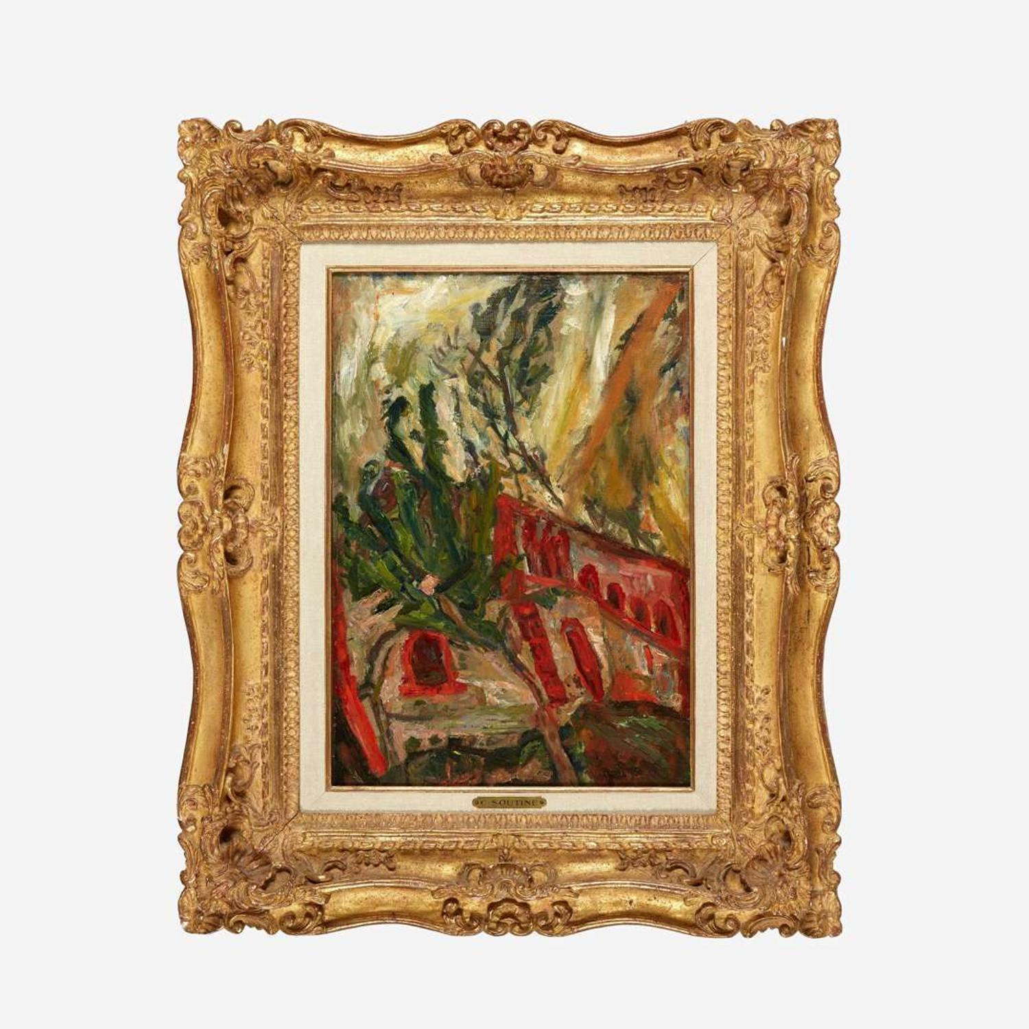 Chaïm Soutine (French/Russian, 1893-1943) Le Viaduc Rouge Près de Vence
