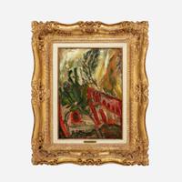 Chaïm Soutine (French/Russian, 1893-1943) Le Viaduc Rouge Près de Vence