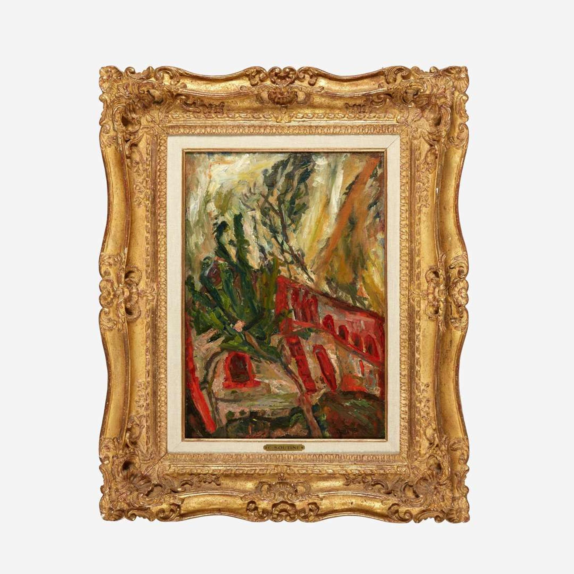 Chaïm Soutine (French/Russian, 1893-1943) Le Viaduc Rouge Près de Vence