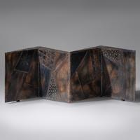 Zig-Zag coffee table, model PE11, 1970 Directional, USA