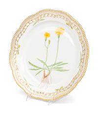 Two Royal Copenhagen Flora Danica Porcelain Table Articles