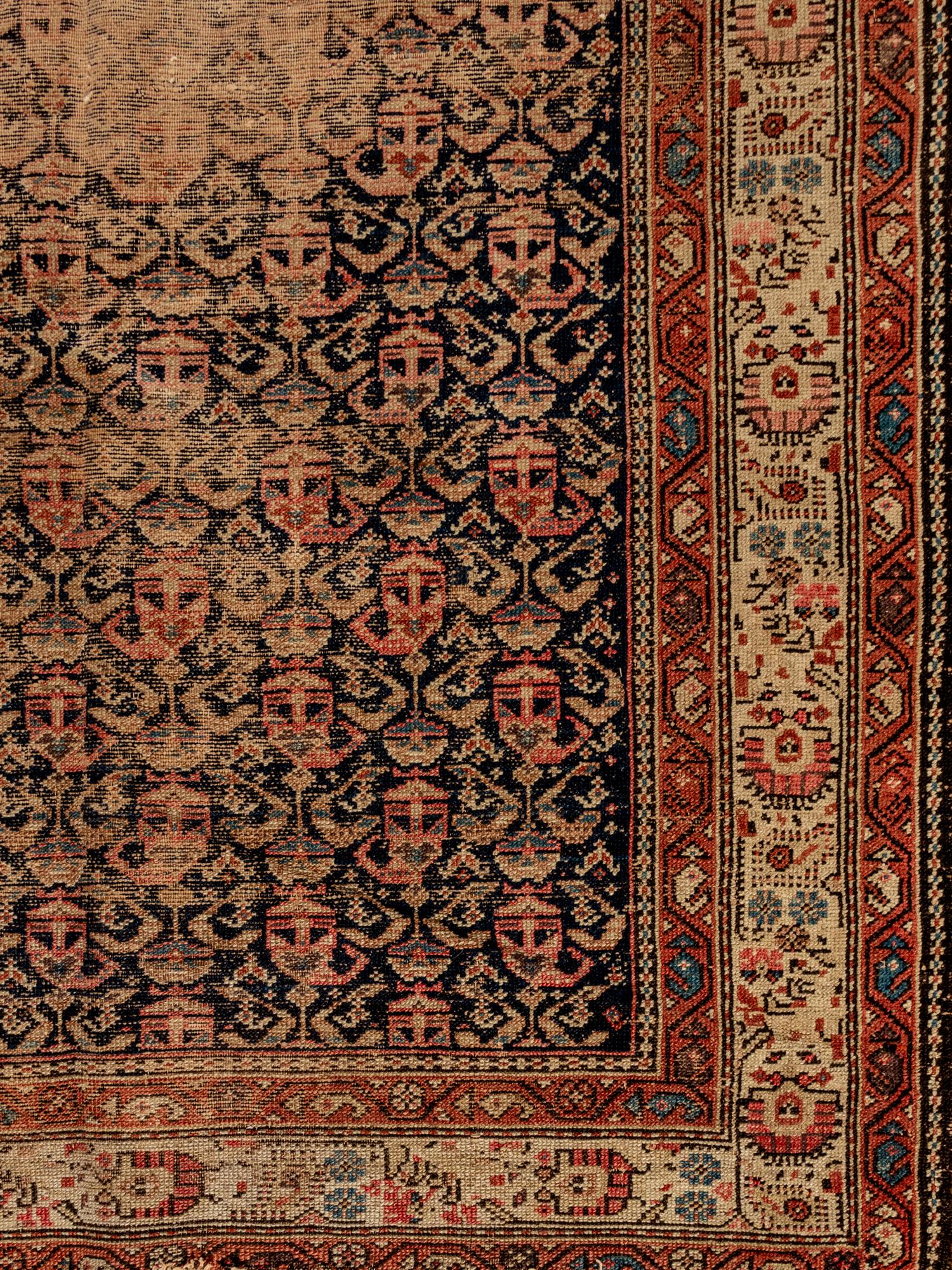 A Heriz Wool Rug