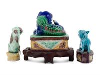 10 Chinese Porcelain Figures of Animals