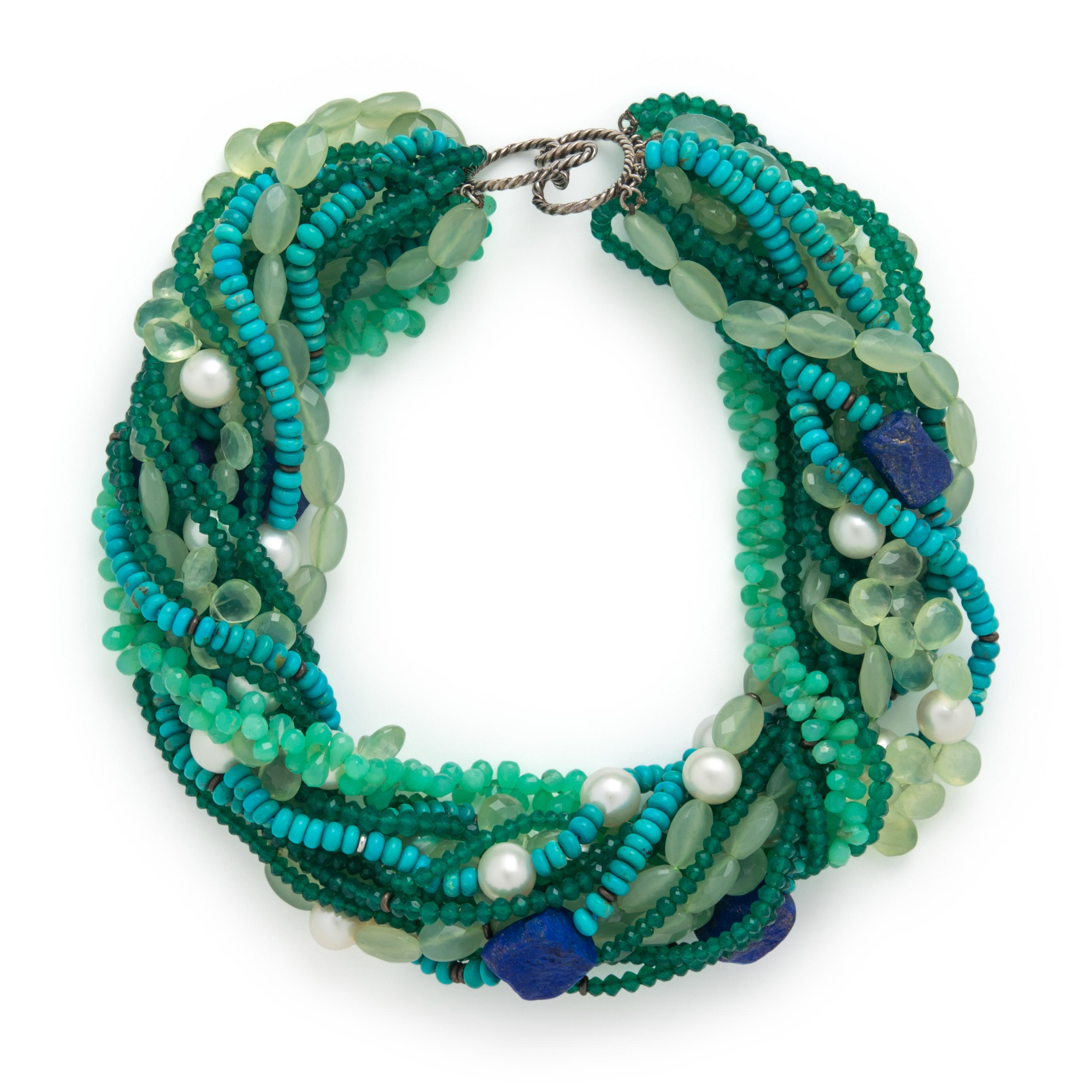 David Yurman, Multigem Torsade Necklace