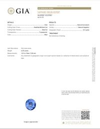 SAPPHIRE AND DIAMOND RING