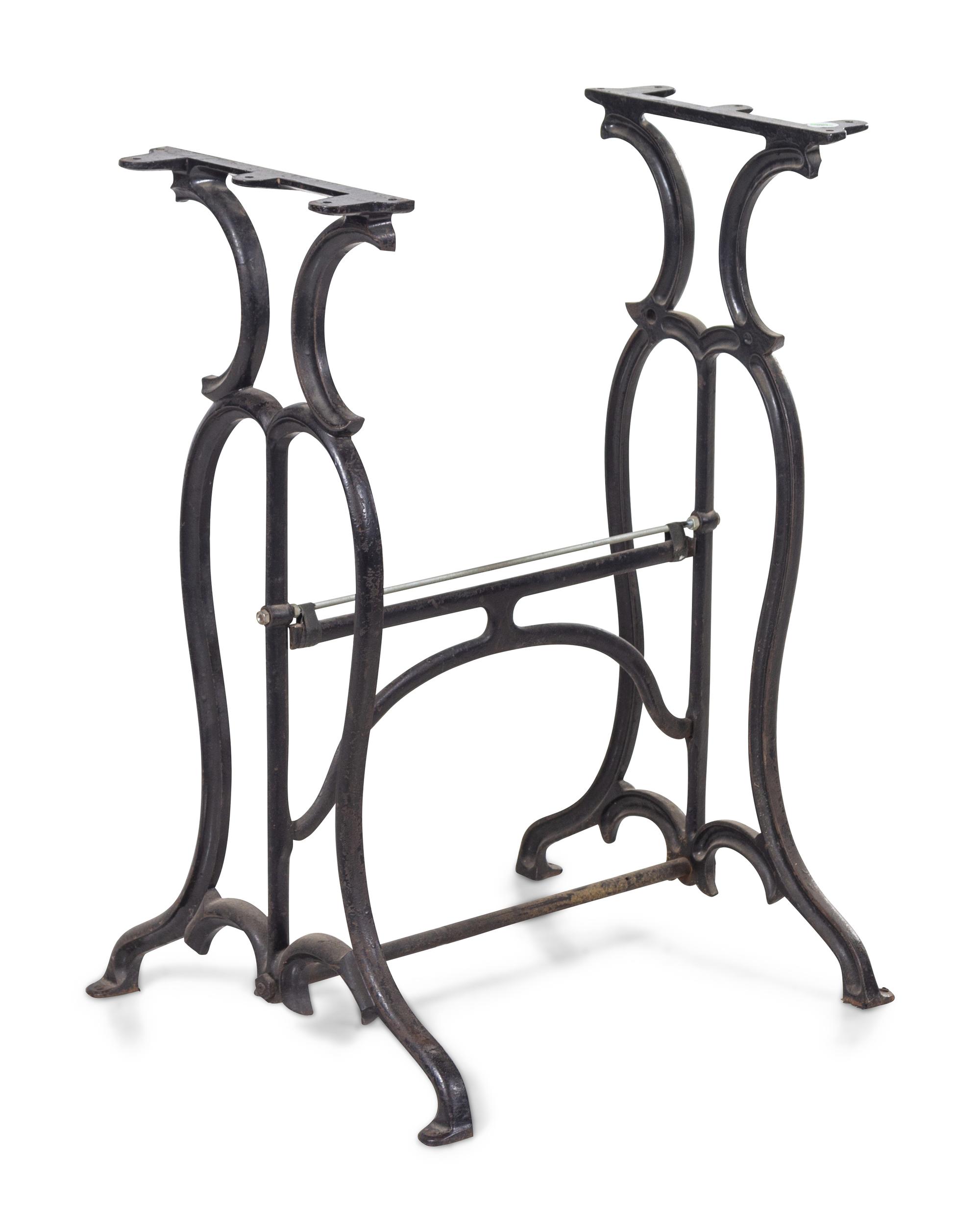 A Cast Iron Table Frame