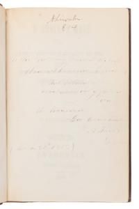 [LINCOLN, Abraham (1809-1865)]. -- THAYER, William M. (1820-1898). The Pioneer Boy [in Greek]. Translated by George Constantine. Athens: Typois Lakōnias, 1865.