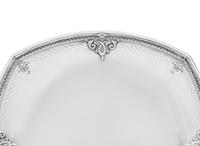 Eight American Silver Reticulated Table Articles