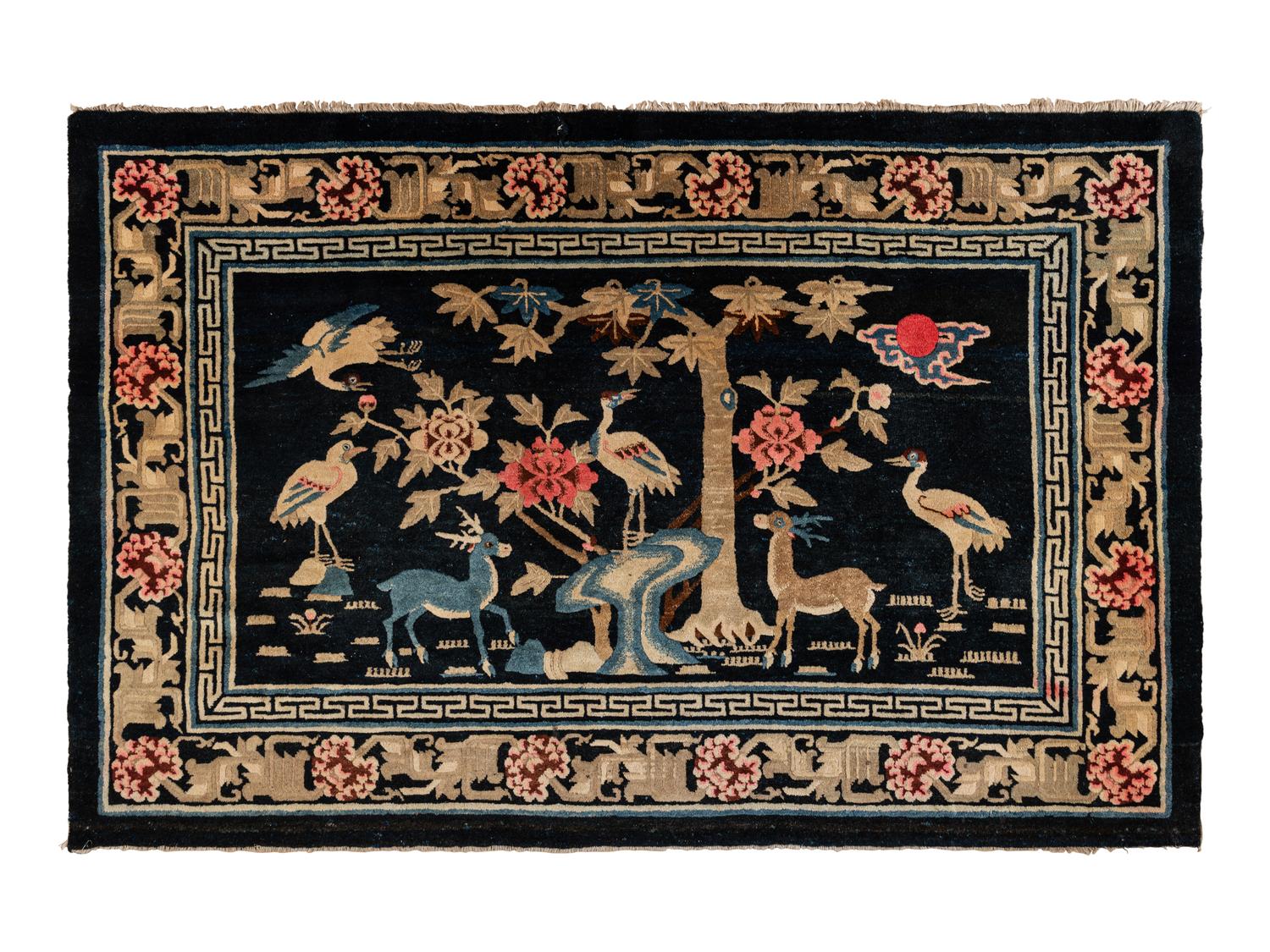 Two Chinese Wool Rugs