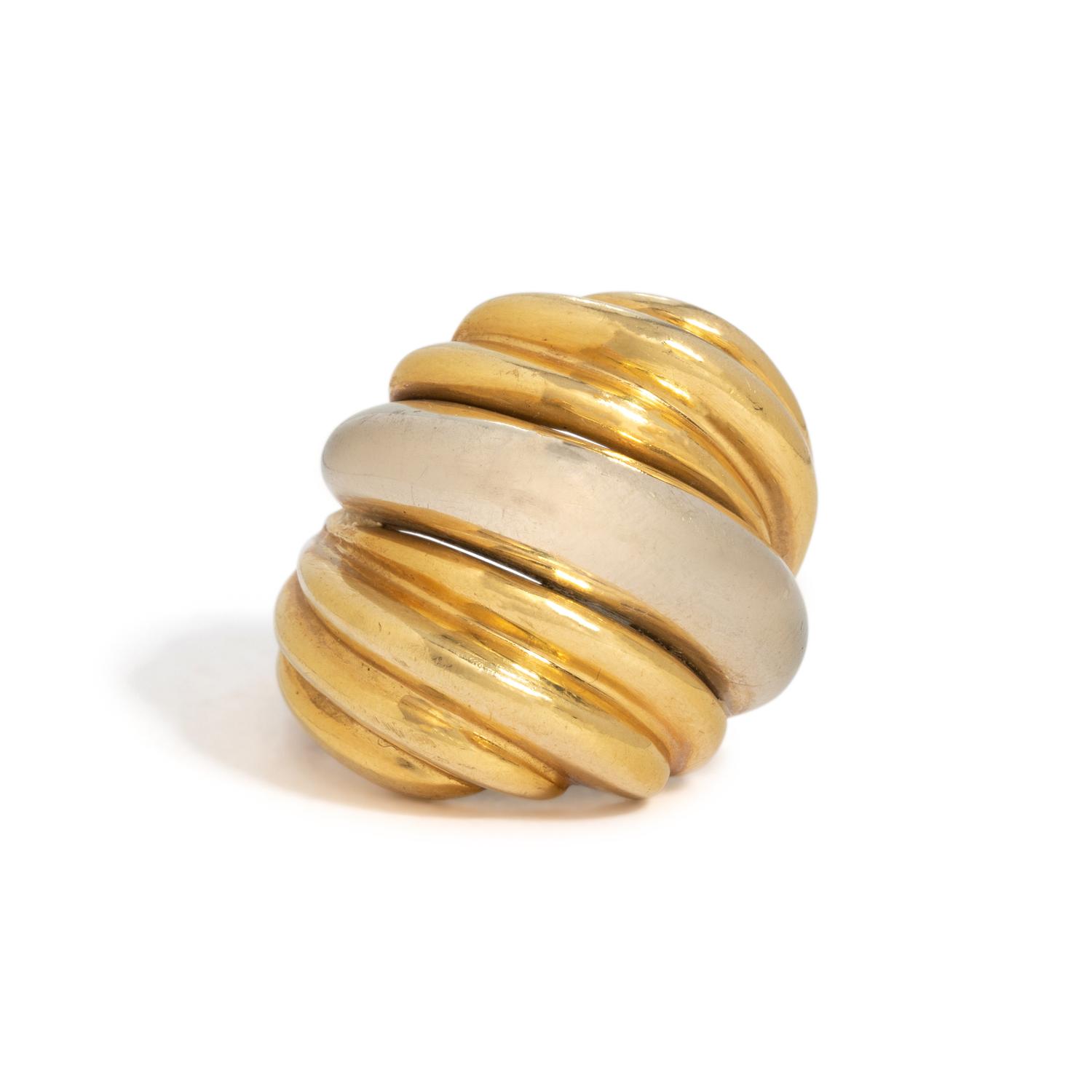 BICOLOR GOLD RING