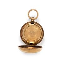 BRITISH, ANTIQUE, 18K YELLOW GOLD COIN DISPENSER