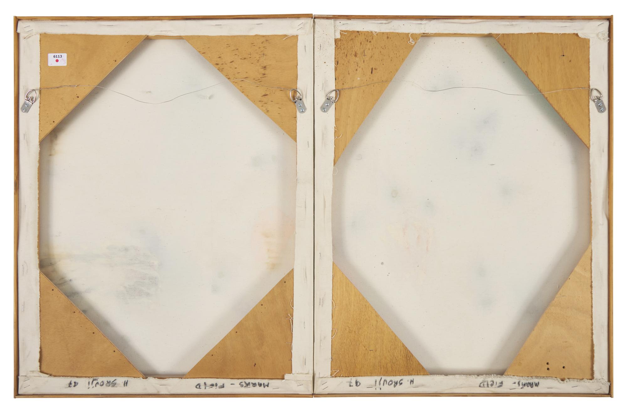 Marks-Field (Diptych) , 1997