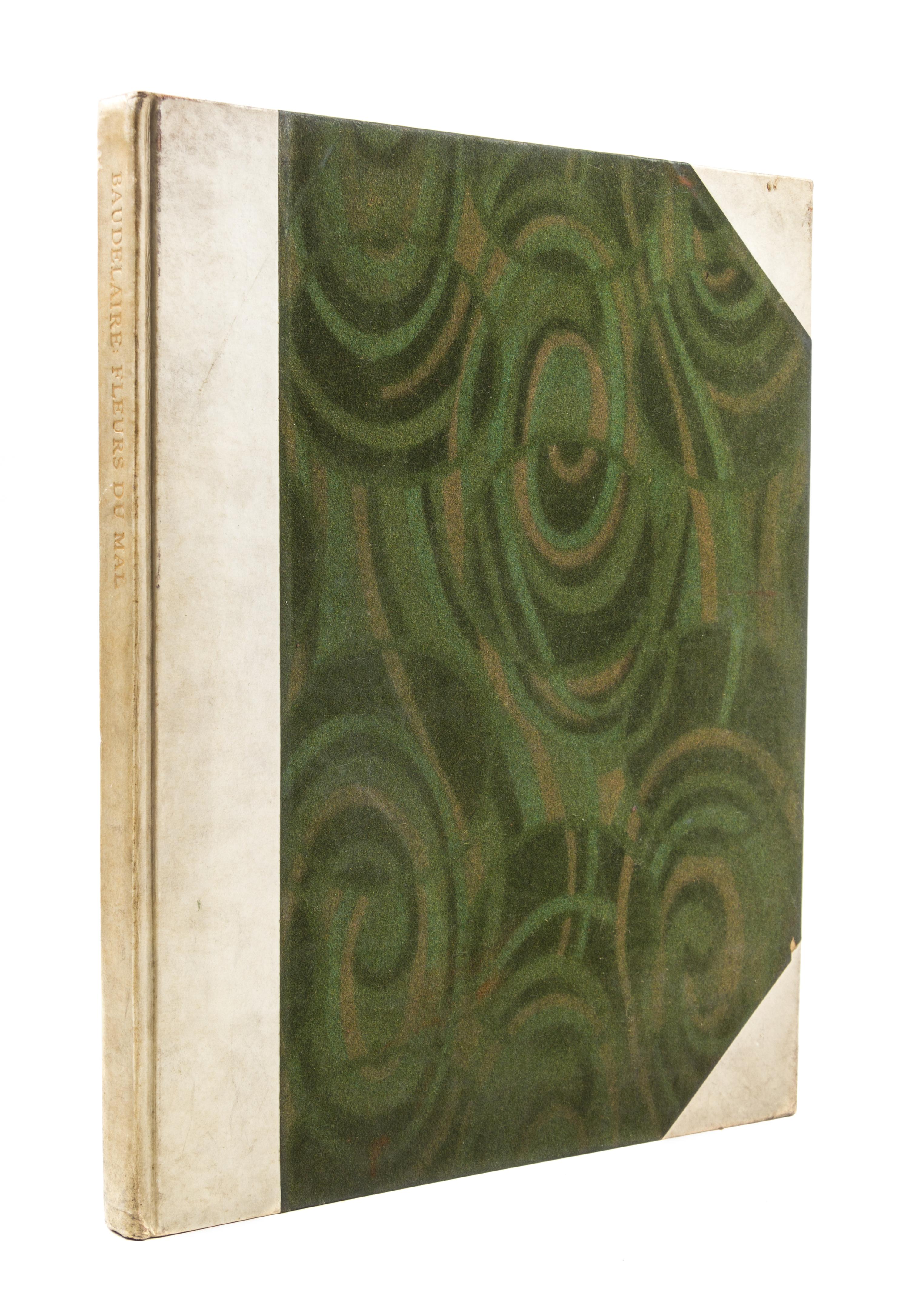 (EGAN, BERESFORD) BAUDELAIRE, CHARLES. Fleurs du Mal, in Pattern and Prose. London, (1929). Limited, signed by the artist.