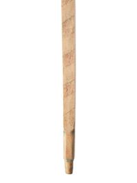 A Scrimshaw Incised and Painted Whale Bone American Flag Cane