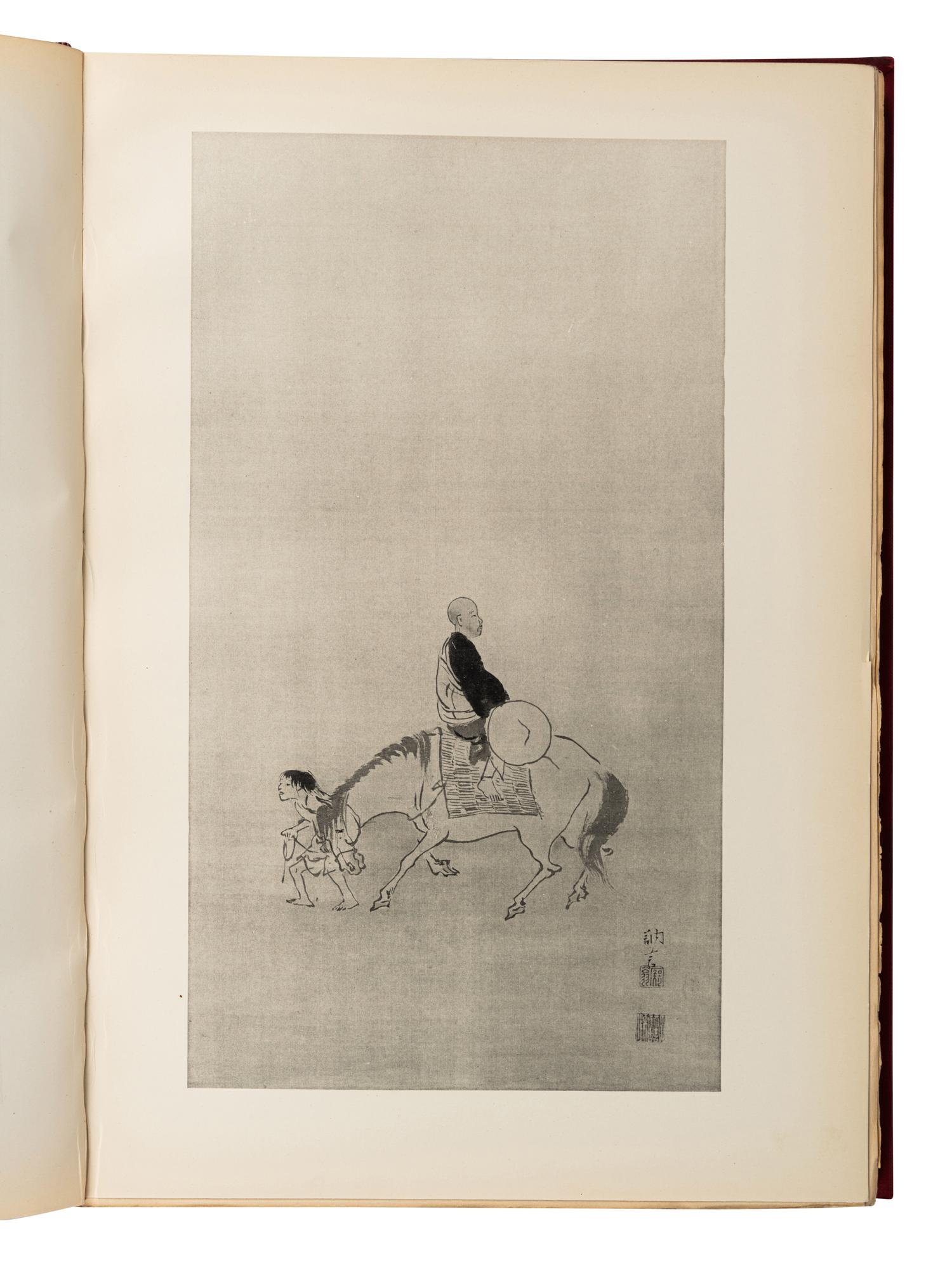 [JAPANESE PAINTING] A group of works about Japanese Paintings, comprising: