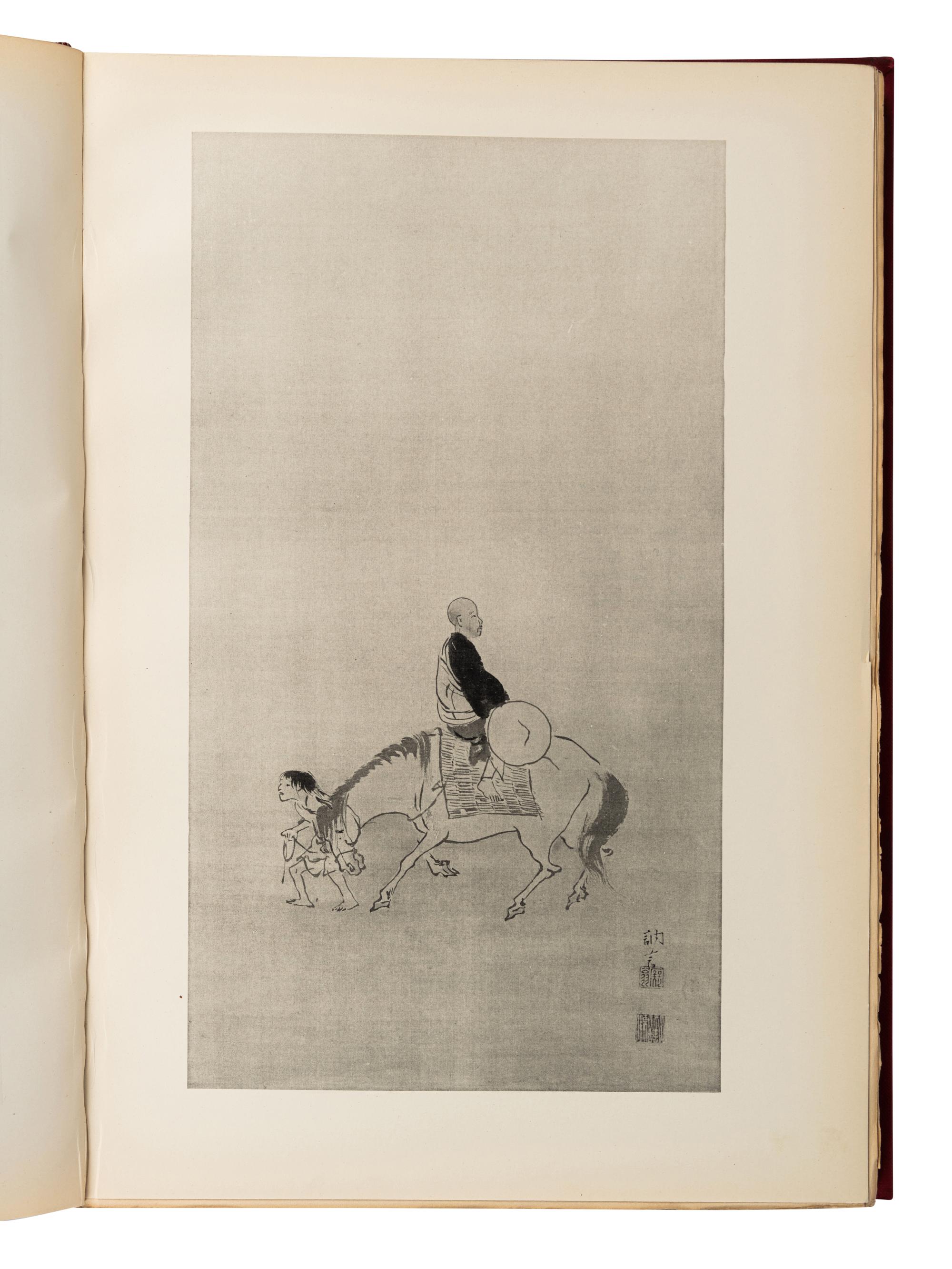 [JAPANESE PAINTING] A group of works about Japanese Paintings, comprising: