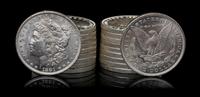 A Group of Twenty United States 1881-O Morgan Silver Dollar Coins