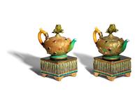 Two Ceramic Tea Pots