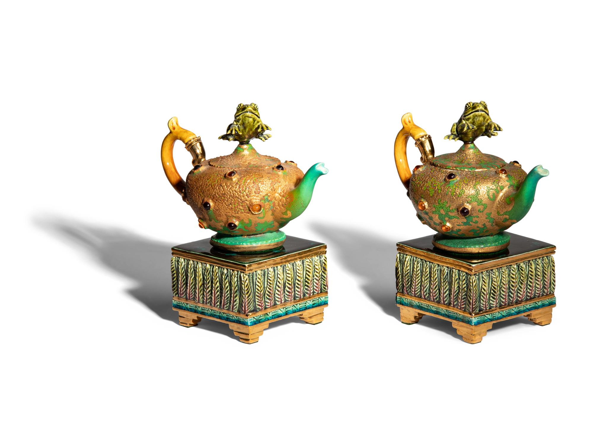 Two Ceramic Tea Pots