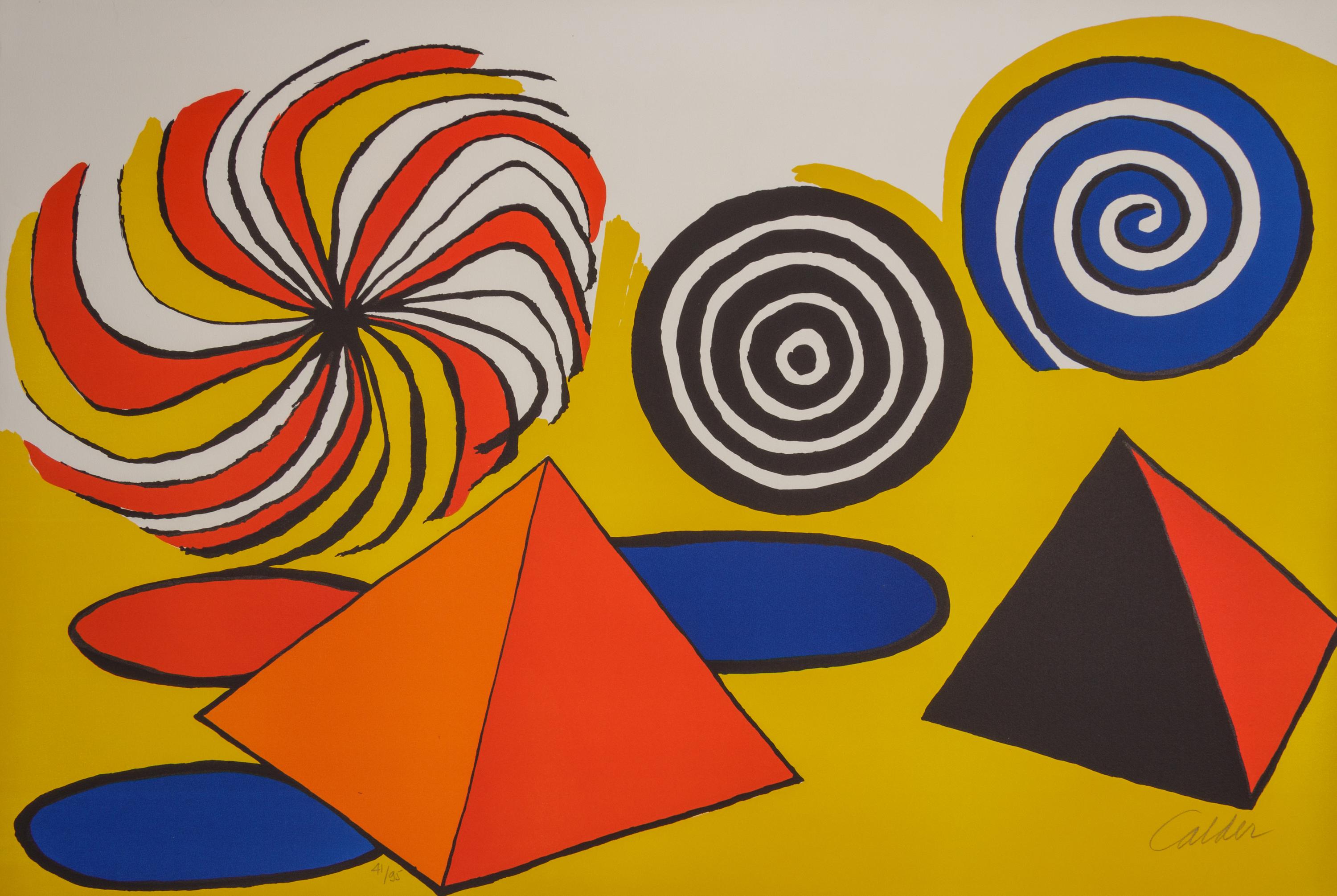 Untitled ( Pinwheels and Pyramids)