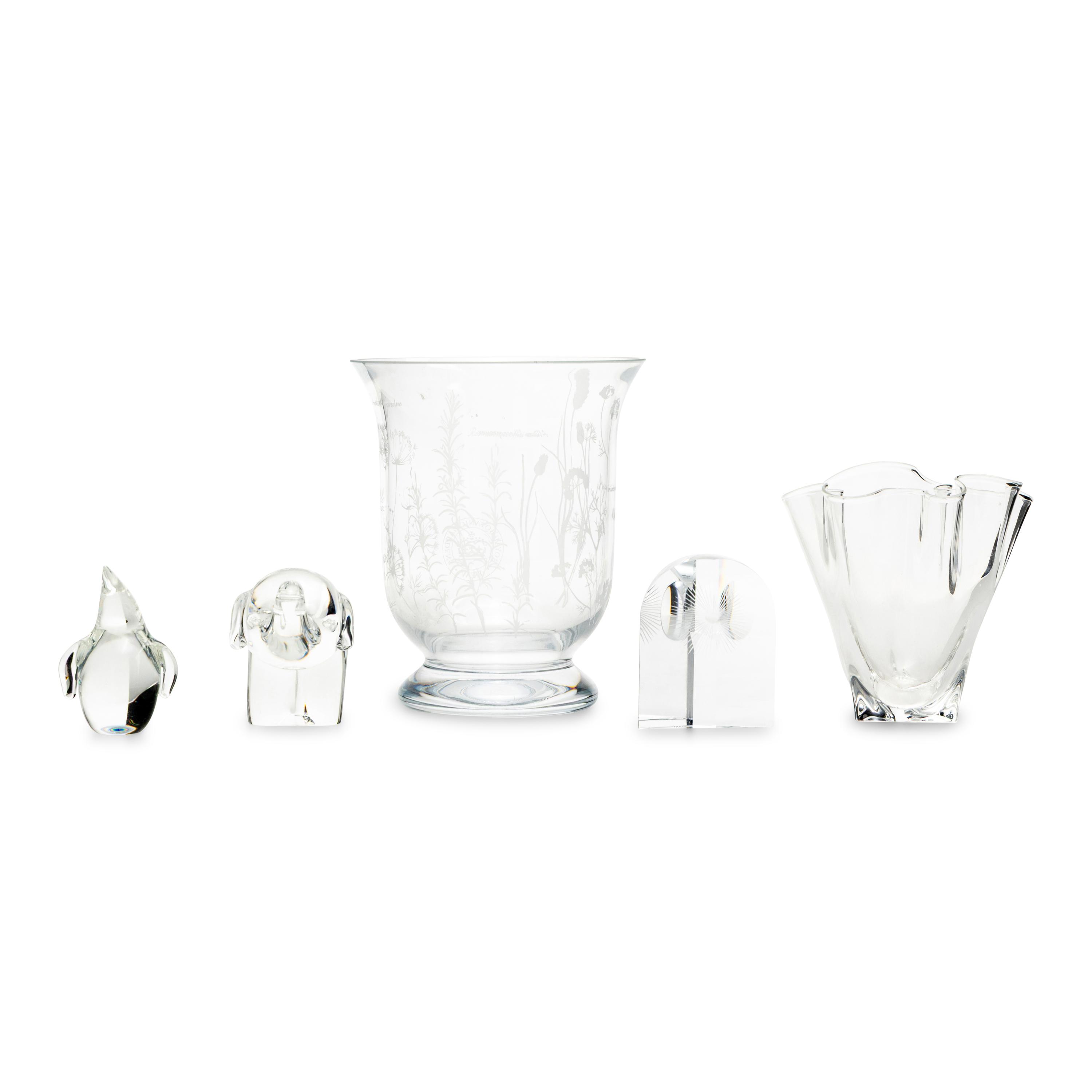 Five Glass Articles