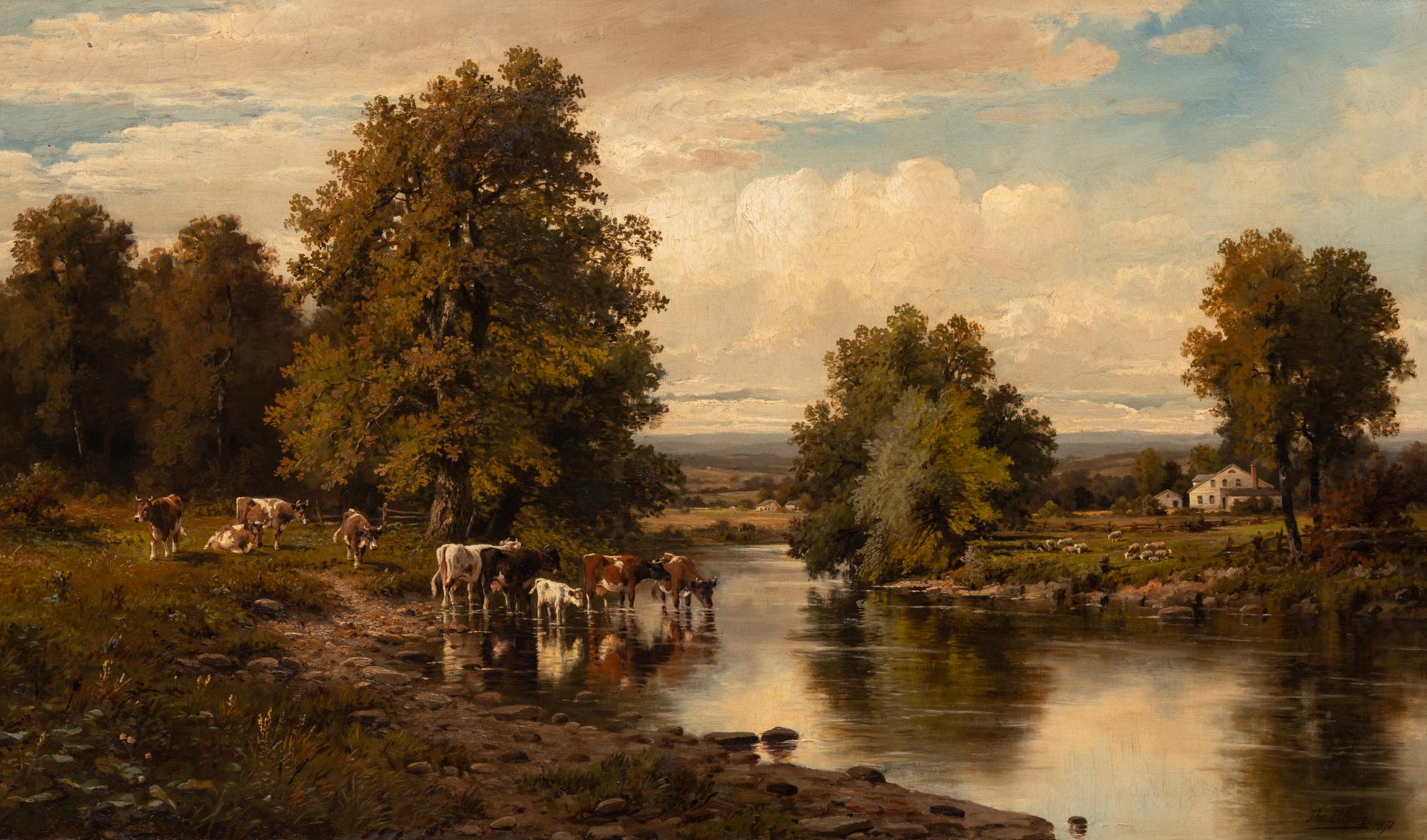 Cows in a Landscape , 1878