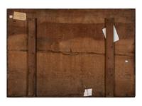 A Trompe L’Oeil Painted Pine Fireboard, 18th Century