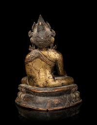 A Tibetan Gilt Bronze Figure of Bodhisattva Maitreya