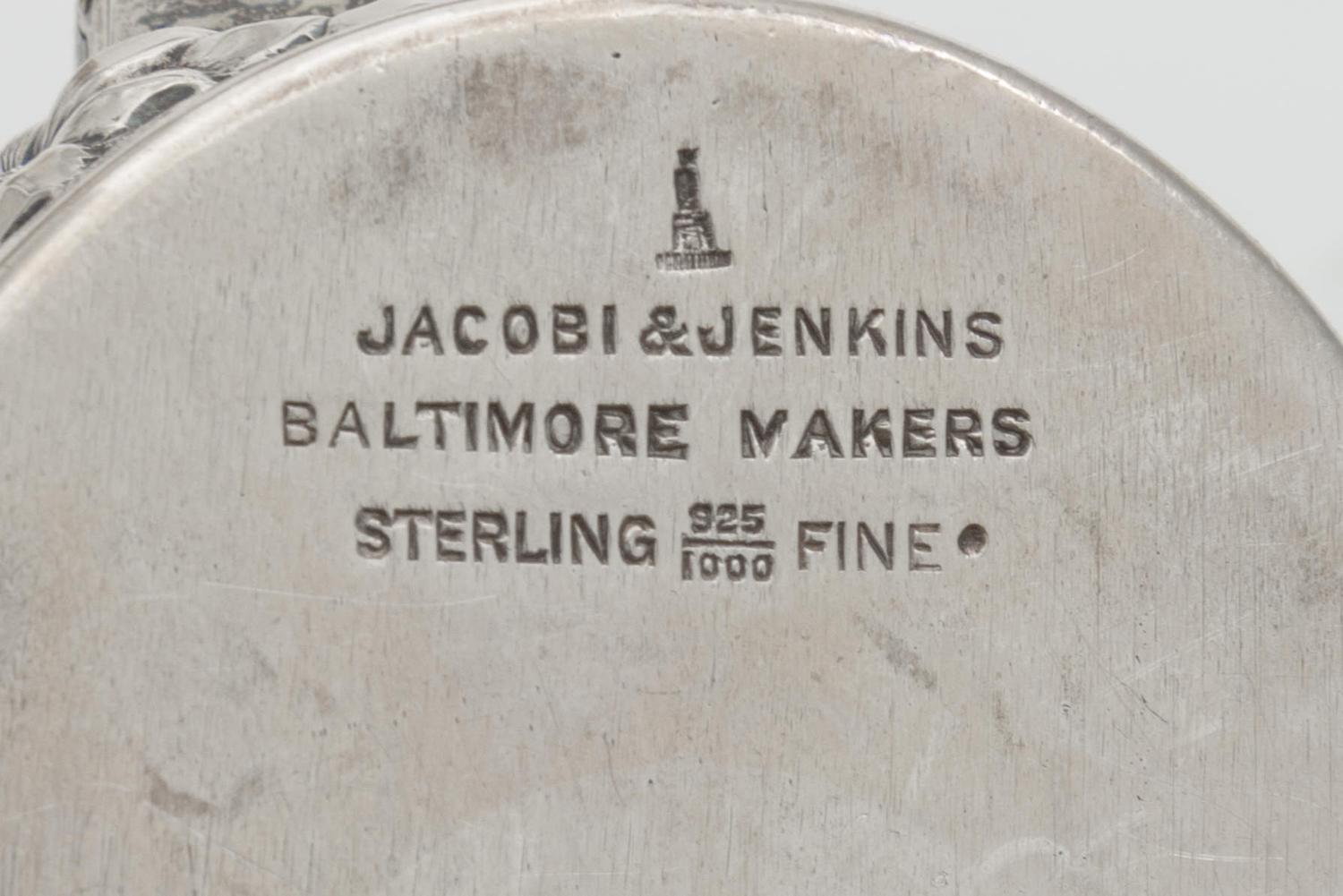A Silver Vanity Set