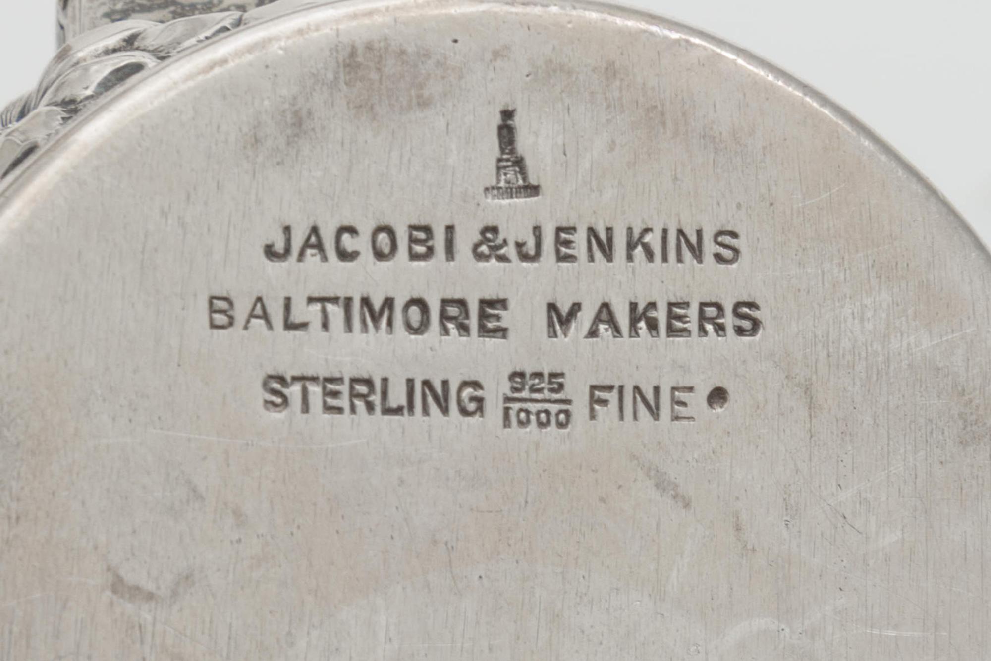 A Silver Vanity Set