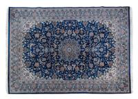 An Indo-Nain Wool Rug 11 feet 2 inches x 8 feet 3 inches. — SECOND HALF 20TH CENTURY