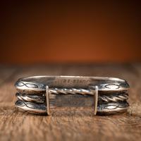 Navajo Silver and Turquoise Cuff Bracelet