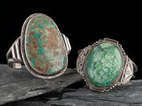 Pair of Navajo Cuff Bracelets