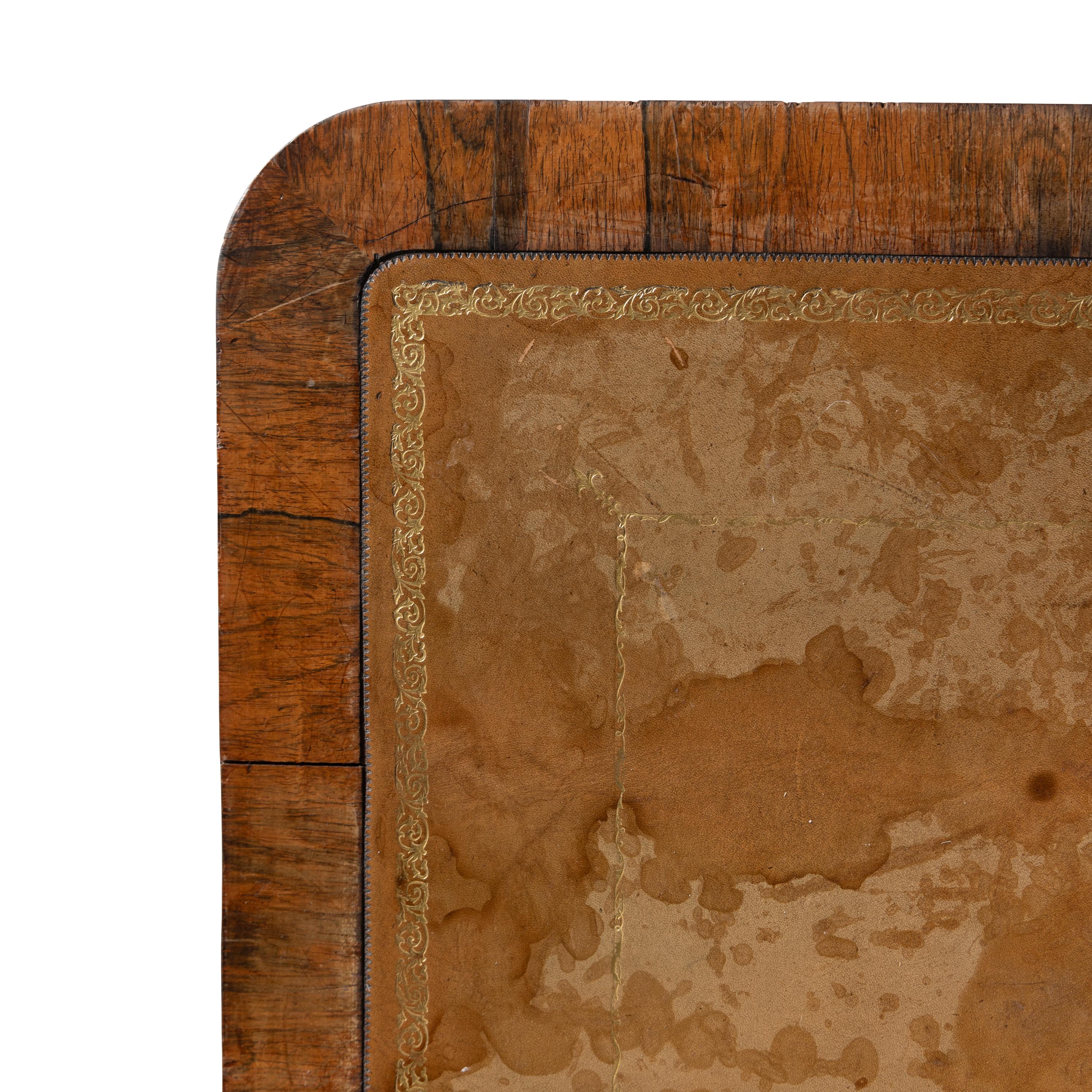 A William IV Rosewood Library Table