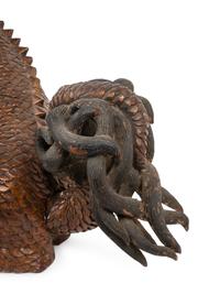 A Pair of Chinese Figures of Mythical Beasts