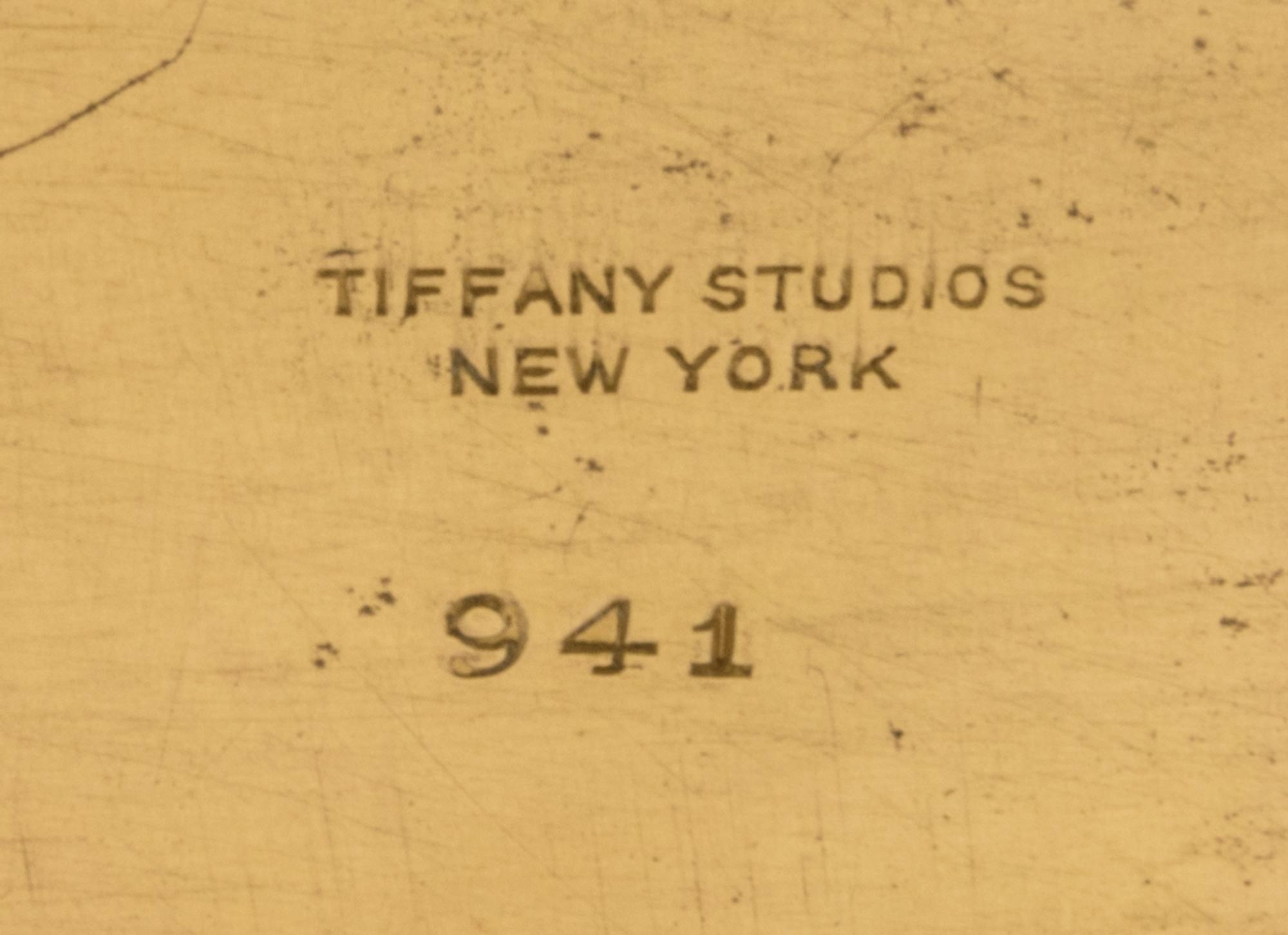 Tiffany Studios, EARLY 20TH CENTURY, a group of three Pine Needle pattern frames (940, 941, 947)