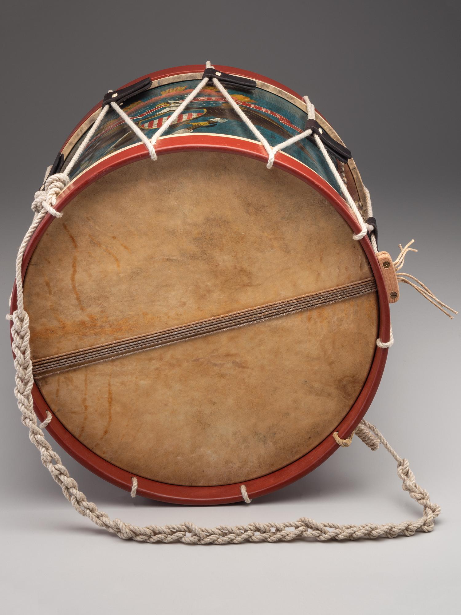 [CIVIL WAR]. Regulation US Infantry snare drum. Manufactured by C. & F. Soistmann, Philadelphia, PA.