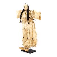 Plains Beaded Hide Doll