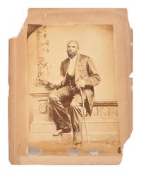 [JASPER, John. (1812 - 1901)]. Photograph of formerly enslaved Reverend John Jasper. N.p., n.d., ca 1870s.