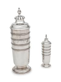 An American Silver Cocktail Shaker Set