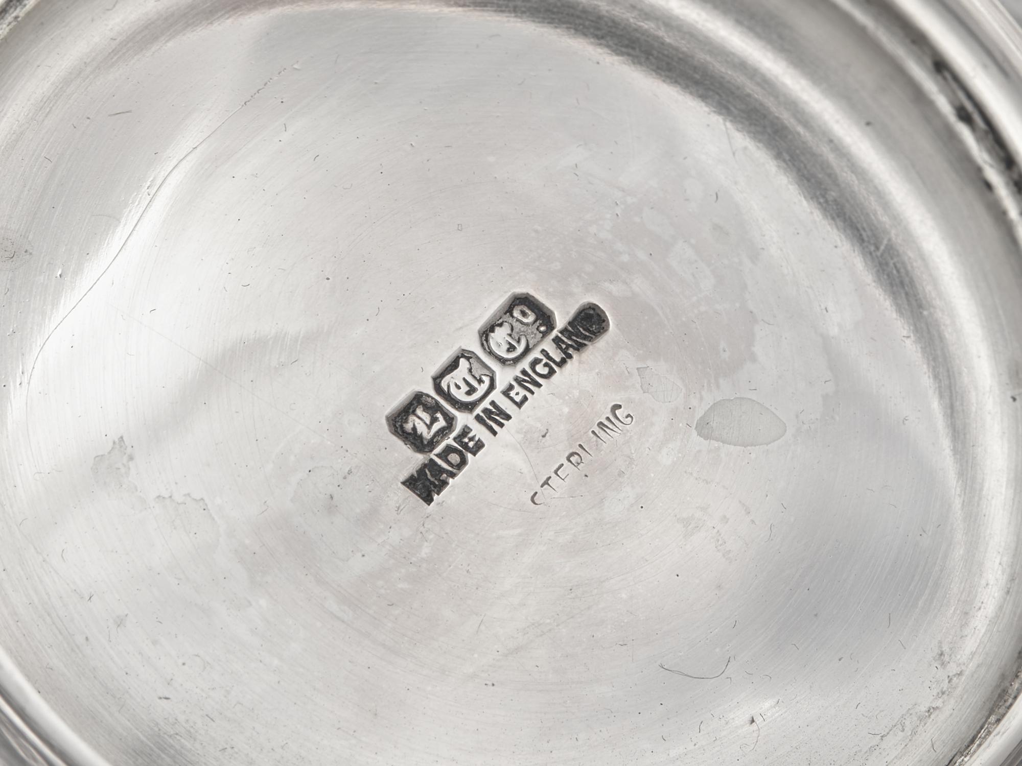 An English Silver Four-Piece Tea and Coffee Service