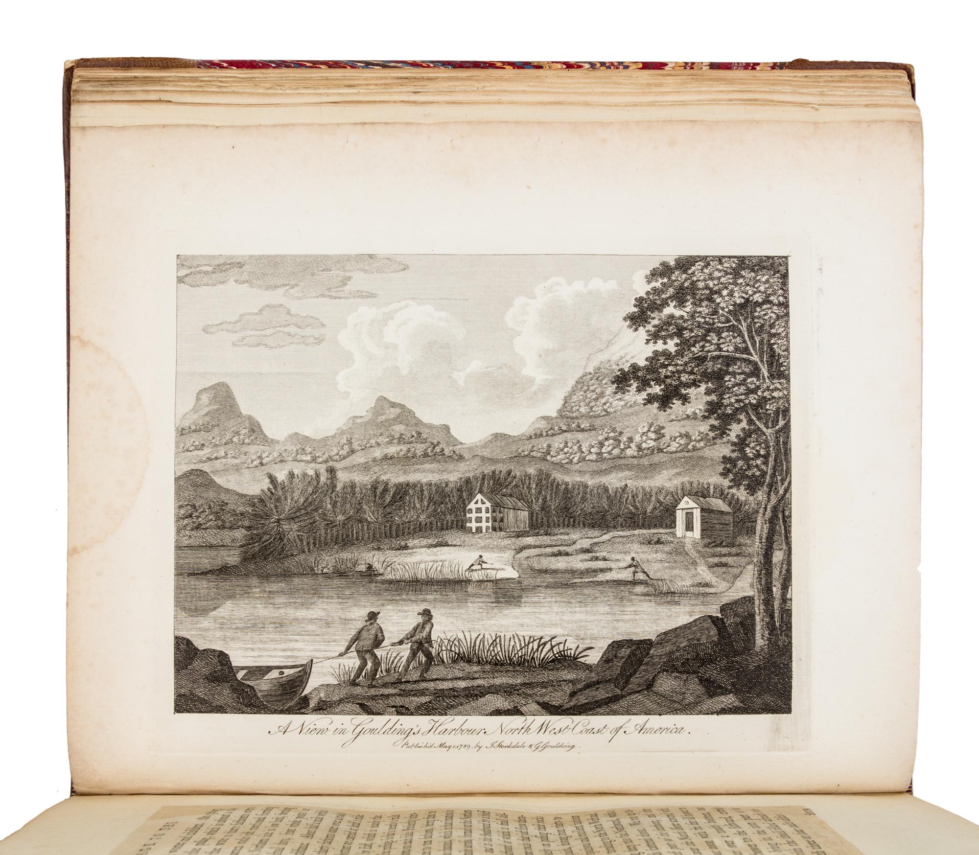 PORTLOCK, Nathaniel (ca 1748-1817). A Voyage Round the World. London, 1789. FIRst EDITION, A WIDE-MARGINED COPY.